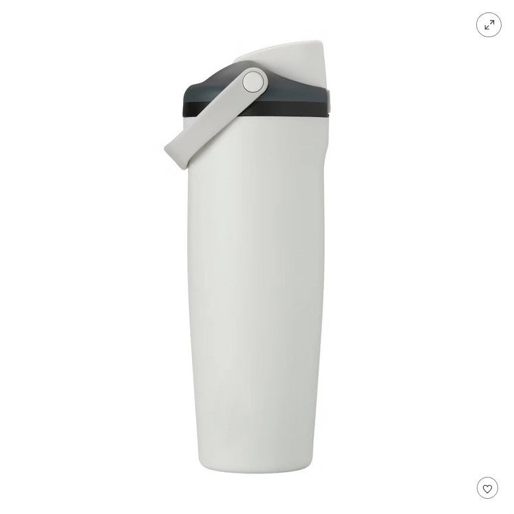 New Large Capacity30oz Portable Fruit Cup304Stainless Steel Vacuum Insulated Cup Outdoor Portable Straw Cup