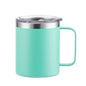 12oz Handle Spray Plastic Sublimation Mug with Handle Print log In-stock Export304Stainless Steel Handle Cup
