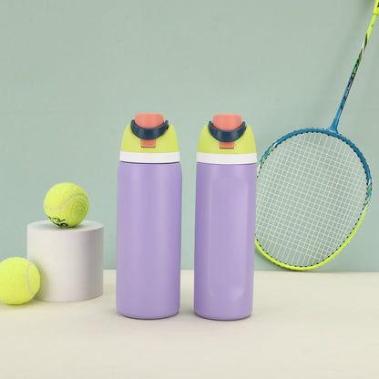 Cross-border New Fruit Cup304Stainless Steel Insulated Cup Large Capacity Double Drinking Cup Portable Car Sports Water Bottle