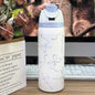 Cross-border New Fruit Cup304Stainless Steel Insulated Cup Large Capacity Double Drinking Cup Portable Car Sports Water Bottle