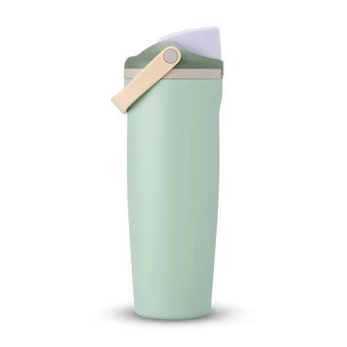New Large Capacity30oz Portable Fruit Cup304Stainless Steel Vacuum Insulated Cup Outdoor Portable Straw Cup