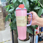 Cross-border New Fruit Cup304Stainless Steel Insulated Cup Large Capacity Double Drinking Cup Portable Car Sports Water Bottle
