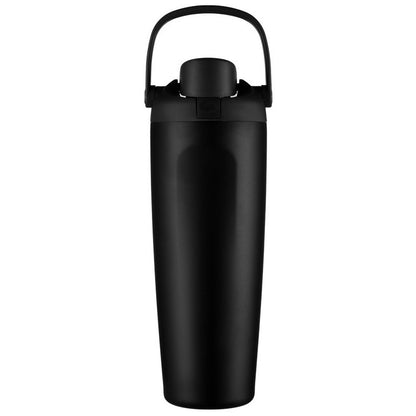 New Large Capacity30oz Portable Fruit Cup304Stainless Steel Vacuum Insulated Cup Outdoor Portable Straw Cup