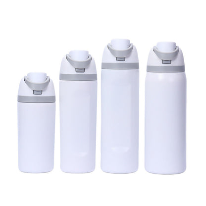 Cross-border New Fruit Cup304Stainless Steel Insulated Cup Large Capacity Double Drinking Cup Portable Car Sports Water Bottle