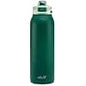 Insulated Stainless Steel Water Bottle with Two-Way Spout, Built-In Straw and Bucket Handle, Made for Travel, School, and Sports, 40oz, BPA Free, Leak Proof, Foggy Tide