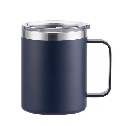 12oz Handle Spray Plastic Sublimation Mug with Handle Print log In-stock Export304Stainless Steel Handle Cup