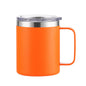 12oz Handle Spray Plastic Sublimation Mug with Handle Print log In-stock Export304Stainless Steel Handle Cup