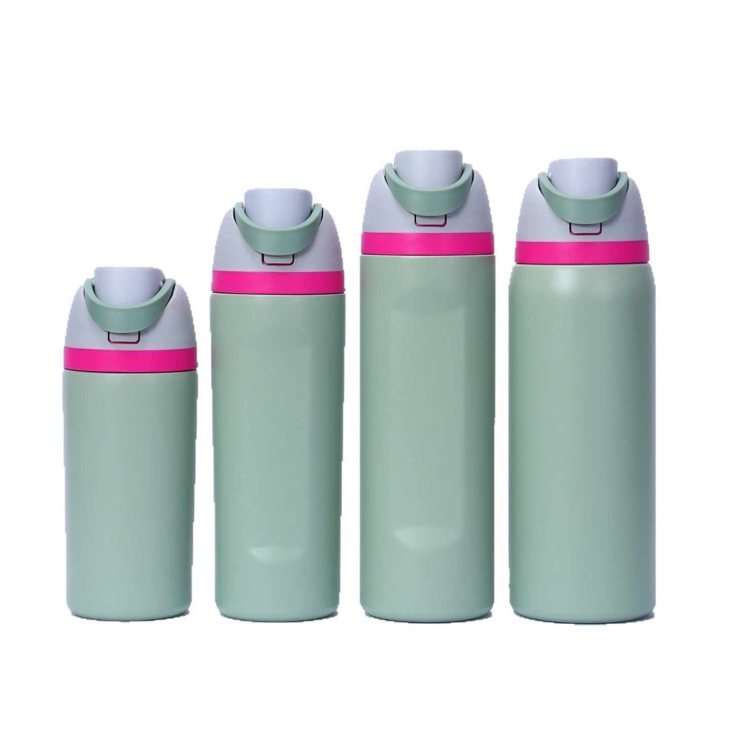 Cross-border New Fruit Cup304Stainless Steel Insulated Cup Large Capacity Double Drinking Cup Portable Car Sports Water Bottle