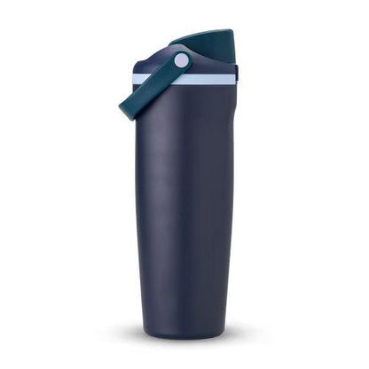 New Large Capacity30oz Portable Fruit Cup304Stainless Steel Vacuum Insulated Cup Outdoor Portable Straw Cup