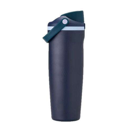 New Large Capacity30oz Portable Fruit Cup304Stainless Steel Vacuum Insulated Cup Outdoor Portable Straw Cup