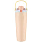 New Large Capacity30oz Portable Fruit Cup304Stainless Steel Vacuum Insulated Cup Outdoor Portable Straw Cup