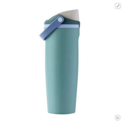 New Large Capacity30oz Portable Fruit Cup304Stainless Steel Vacuum Insulated Cup Outdoor Portable Straw Cup