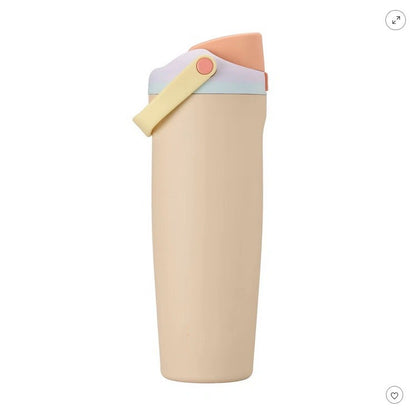 New Large Capacity30oz Portable Fruit Cup304Stainless Steel Vacuum Insulated Cup Outdoor Portable Straw Cup