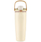 New Large Capacity30oz Portable Fruit Cup304Stainless Steel Vacuum Insulated Cup Outdoor Portable Straw Cup