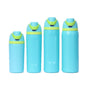 Cross-border New Fruit Cup304Stainless Steel Insulated Cup Large Capacity Double Drinking Cup Portable Car Sports Water Bottle